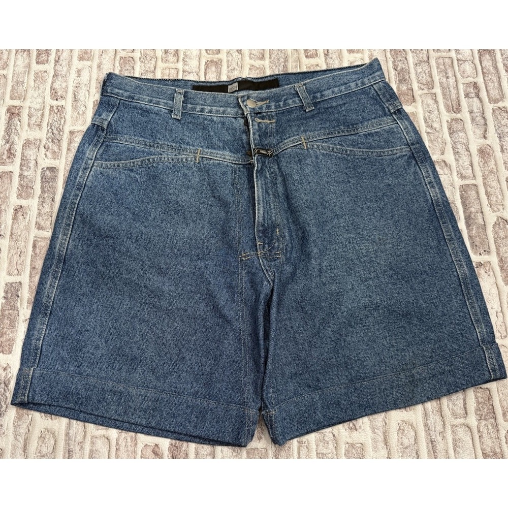 VTG Marithe Francois Girbaud Shorts Men 34 Jorts Denim Baggy Y2K
